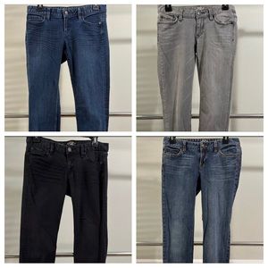 LOFT Modern Skinny Jeans - Bundle Lot of 4 included!